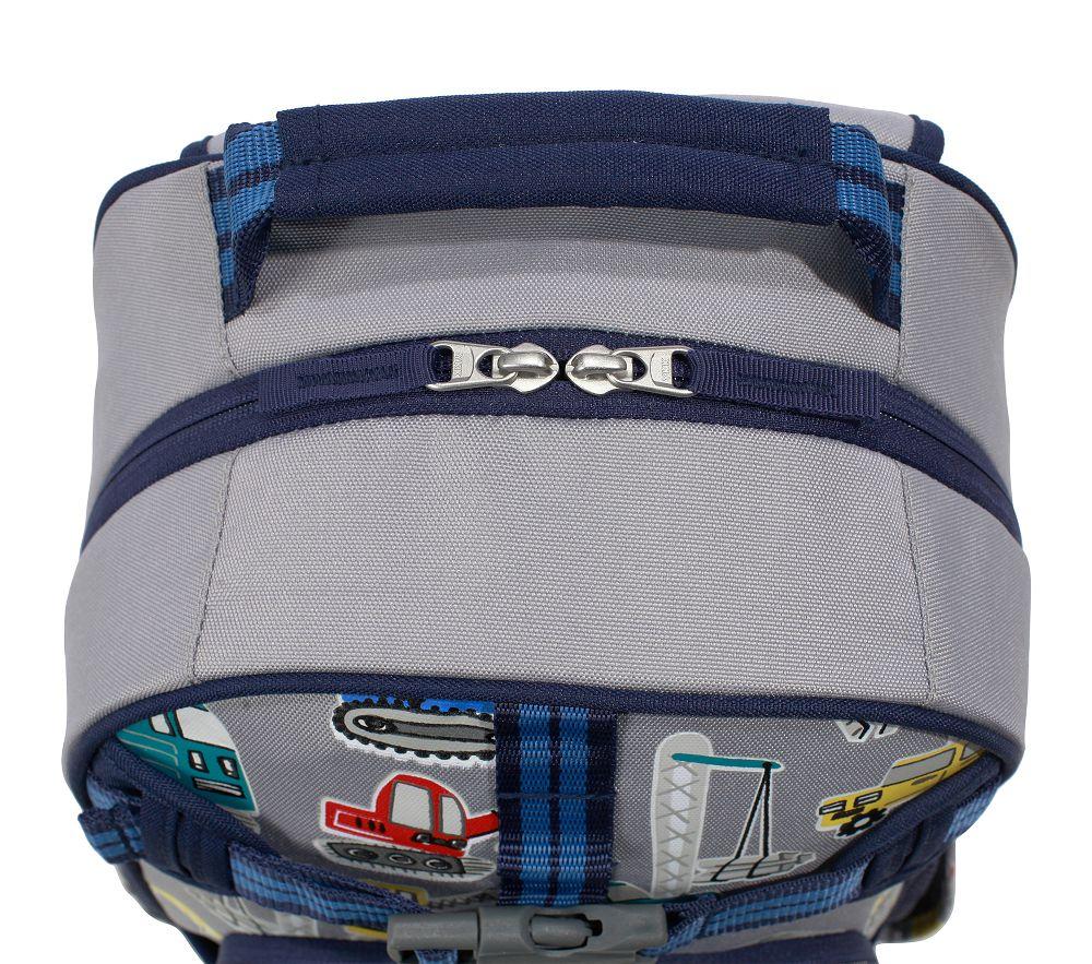 Mackenzie Gray Jax Construction Glow in the Dark Backpacks Pottery Barn Kids UK
